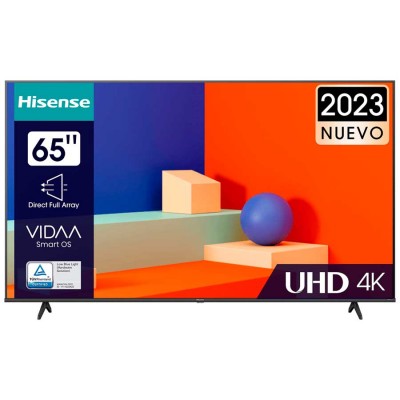 Телевизор HISENSE 65A6K 4K Smart черный