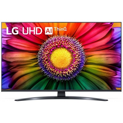 Телевизор LG 43UR81009LK.ARUB черный 3840x2160, 4K Ultra HD, 60Гц, Wi-Fi, Smart TV, WebOS