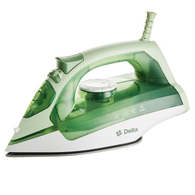 Утюг DELTA DL-755 зелен/белый, 2200Вт, кер