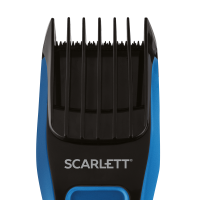 Машинка для стрижки Scarlett  SC-HC63C60 черный с синим