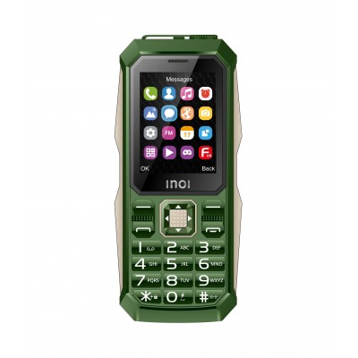 Мобильный телефон INOI 246Z Khaki, 3SIM, 2.4