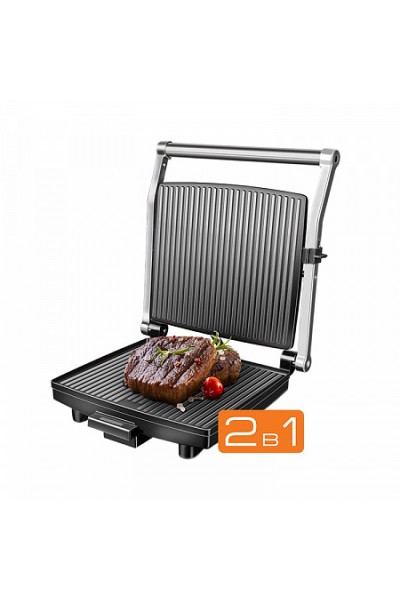 Электрогриль REDMOND SteakMaster RGM-M800 черный/сталь